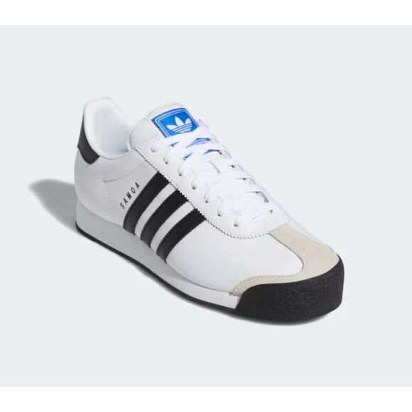 Adidas Samoa Shoes Cloud White Black Streamlined Retro Streetwear Casual Sz 10 main image 10